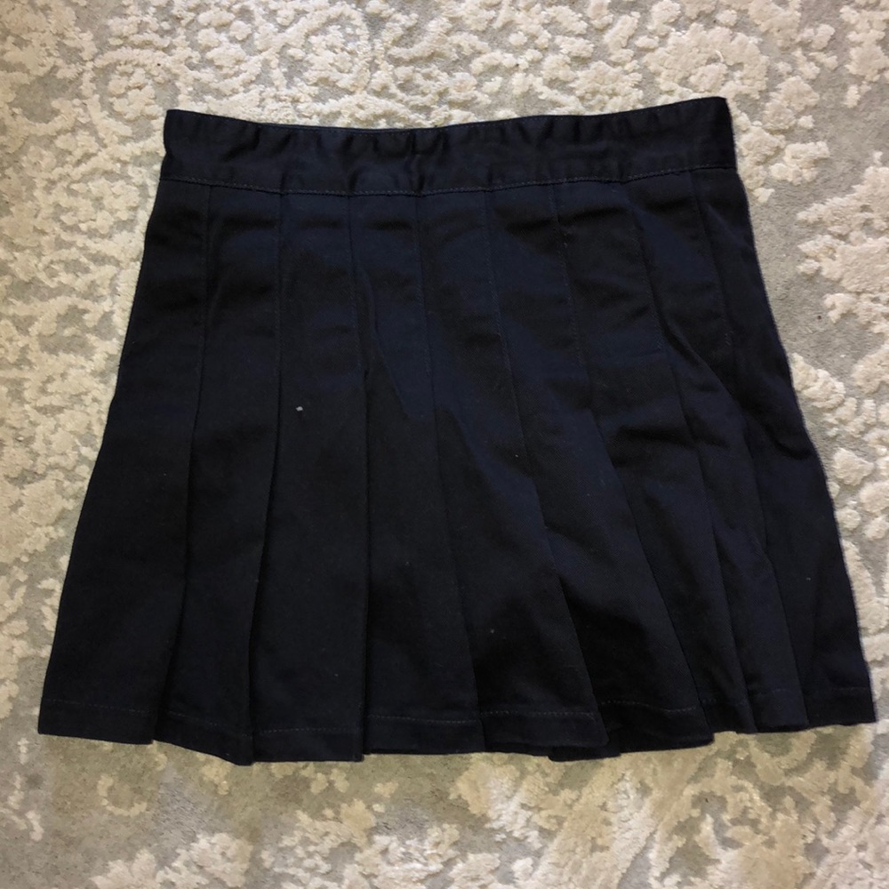 brandy melville black dana skirt SMALL